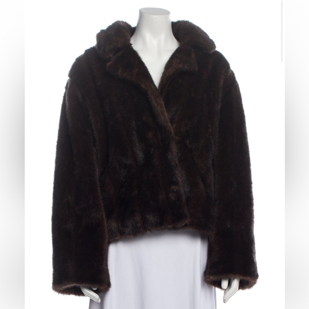 Short Faux Fur Jacket